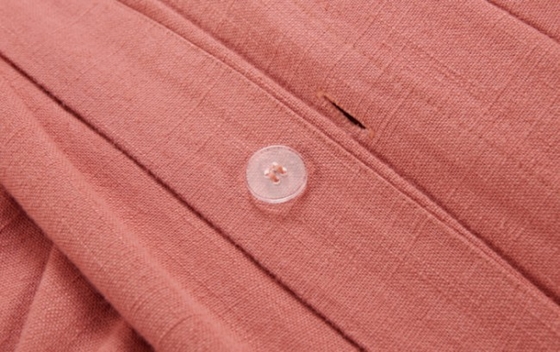 Rayon Linen Cubierta Rey OEM Sólido Sostenible King Cubierta Set