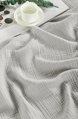 Suave para la piel sensible Xl manta de muselina Gris manta de muselina