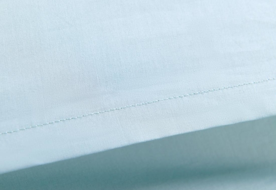 Conjunto de colcha de algodón transpirable OEKO-TEX Conjunto de cubierta de colcha verde claro OEM
