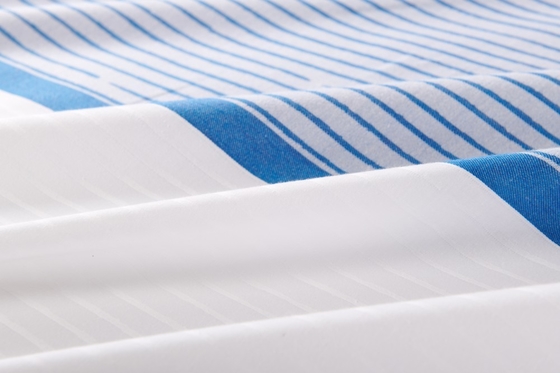 60 de algodón 40 de poliéster hojas blancas de poli algodón hojas de hotel ropa de cama