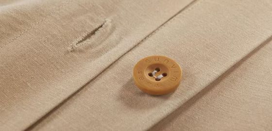 Cubierta de edredón de lino de tencel Reina cómoda Cubierta de edredón marrón claro